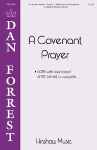 A Covenant Prayer SATB choral sheet music cover Thumbnail